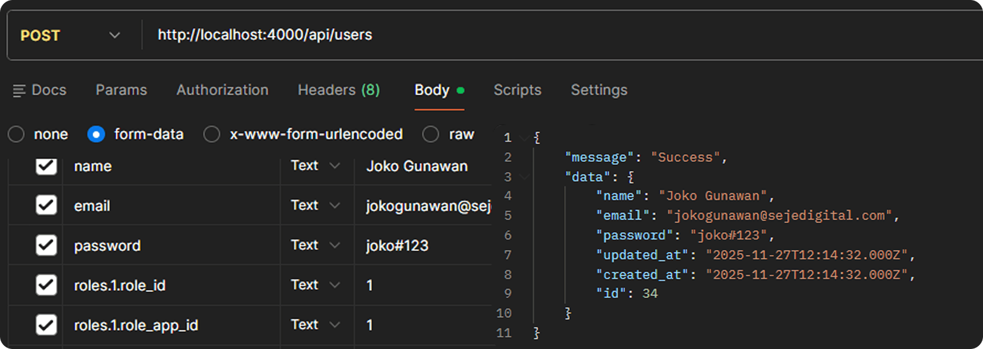 Skalfa API Query Pump